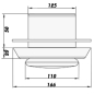 Preview: Skizze Abluftventil PVC weiß System 125