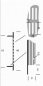 Preview: Lüftungsblech, Stegblech Aluminium eloxiert 200 x 80 mm