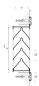 Preview: Sichtschutzgitter 500 x 500 mm eloxiert