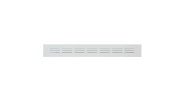 Stegblech Lüftungsgitter eloxiert 300 x 40 mm Heizkörperblech