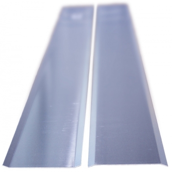Aluminium Flachprofil 10/80/10mm, Länge 2 Meter,  HG 10