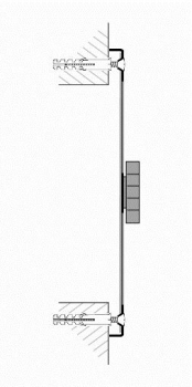 verstellbares Schiebegitter Aluminium 155 x 155mm