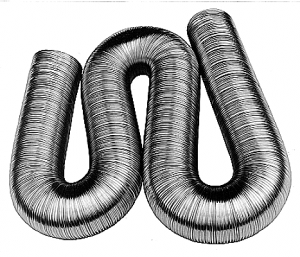 Aluflexschlauch 100mm Innendurchmesser ausziehbar bis 2,5 Meter