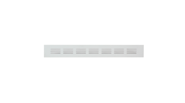 Stegblech Lüftungsgitter weiss 300 x 40 mm Heizkörperblech